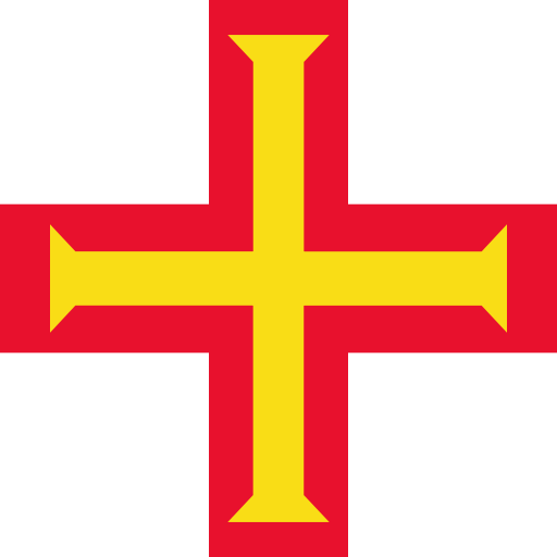 Guernsey flag (Channel Islands)