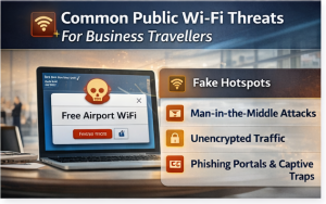 common public wifi threats for business travellers