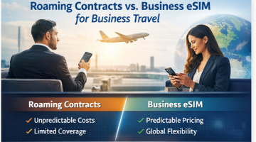 roaming vs esim