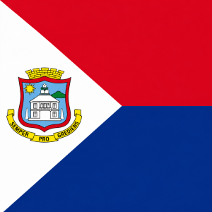 flag for saint martin