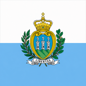 san marino flag